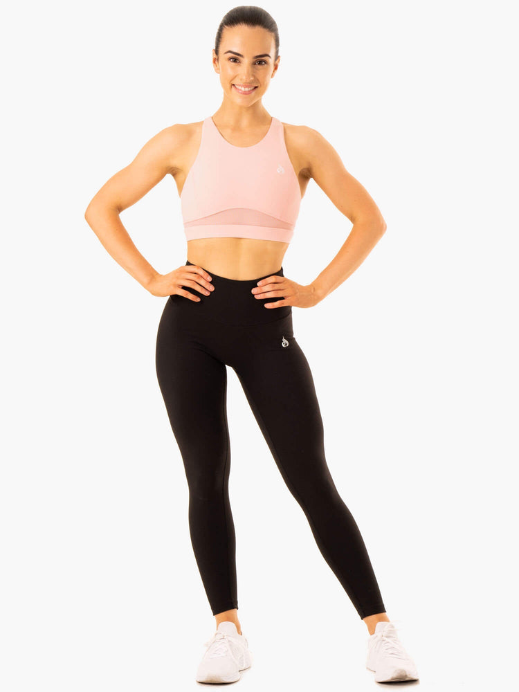 Sujetadores Deportivos Ryderwear Amazon Mesh Mujer Rosas | DEIAJ4096