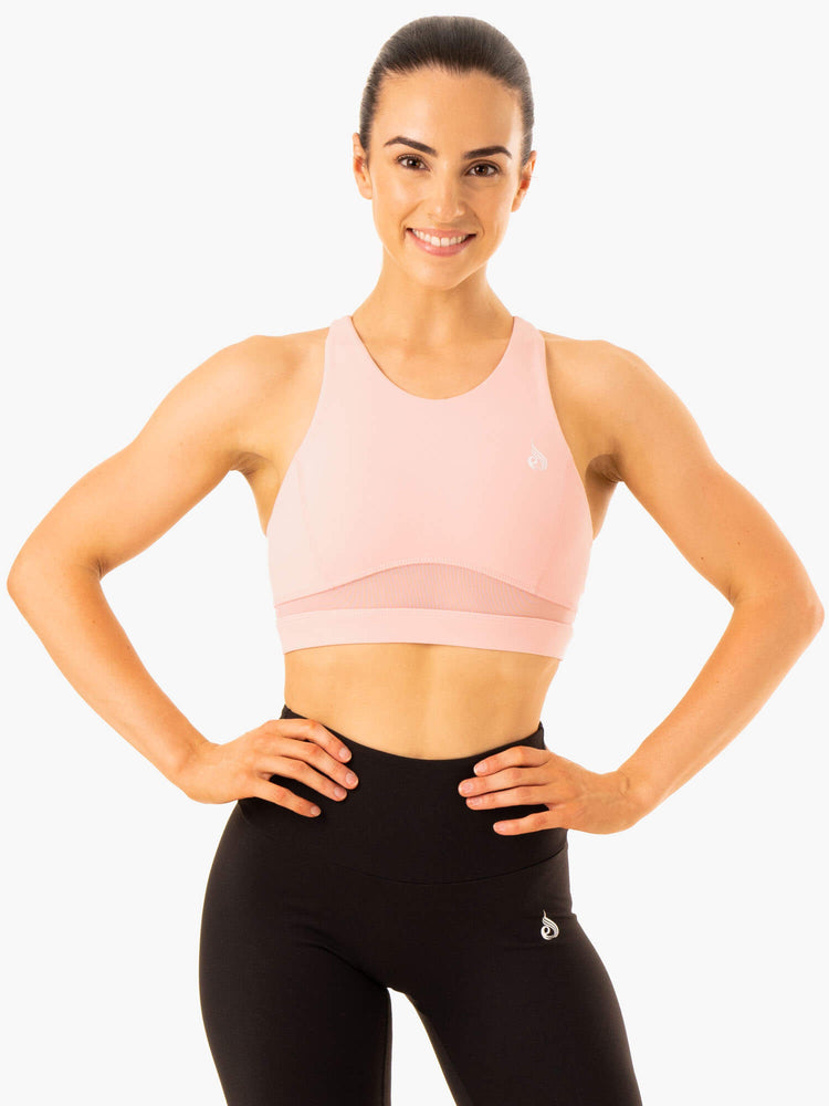 Sujetadores Deportivos Ryderwear Amazon Mesh Mujer Rosas | DEIAJ4096