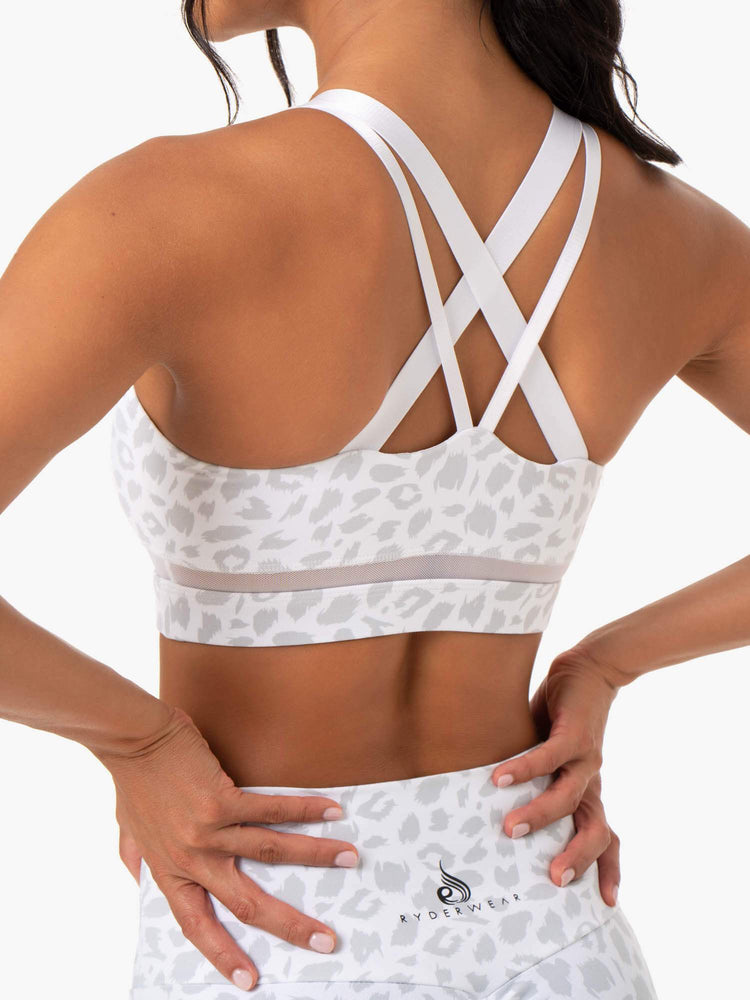 Sujetadores Deportivos Ryderwear Amazon Mesh Mujer Leopardo | QXDFL6815