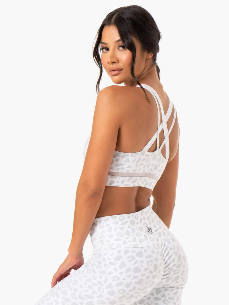 Sujetadores Deportivos Ryderwear Amazon Mesh Mujer Leopardo | QXDFL6815