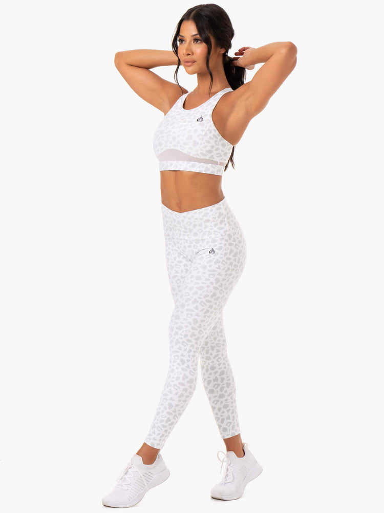 Sujetadores Deportivos Ryderwear Amazon Mesh Mujer Leopardo | QXDFL6815