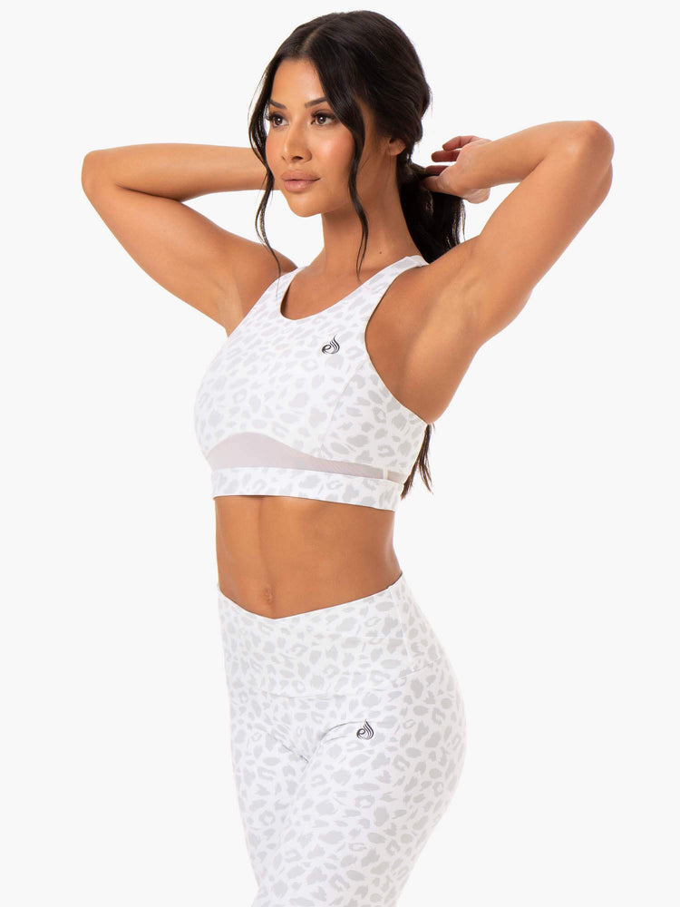 Sujetadores Deportivos Ryderwear Amazon Mesh Mujer Leopardo | QXDFL6815
