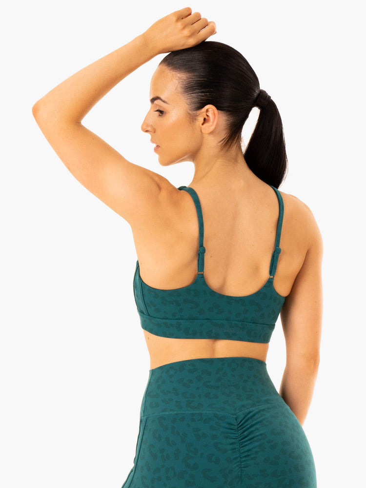 Sujetadores Deportivos Ryderwear Evolution Mujer Turquesa | MFKOB9267