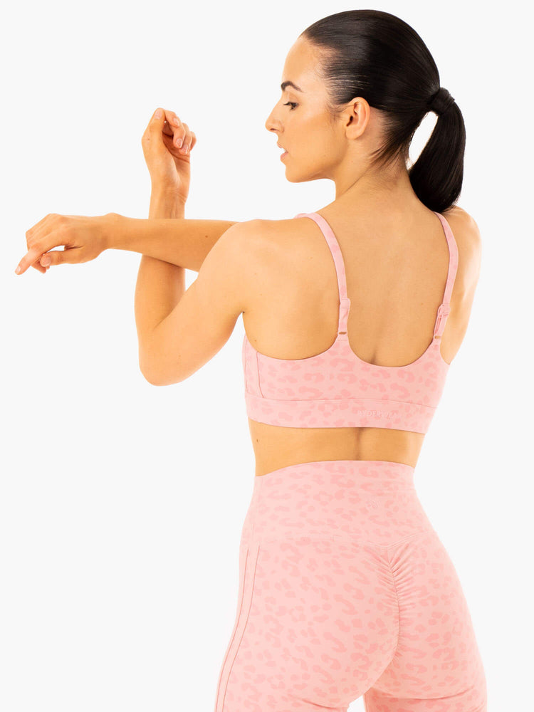 Sujetadores Deportivos Ryderwear Evolution Mujer Rosas | XDOWY3247