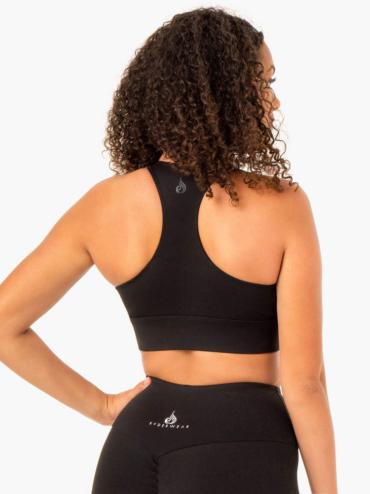 Sujetadores Deportivos Ryderwear Focus Contour Mujer Negros | EDZMO8197