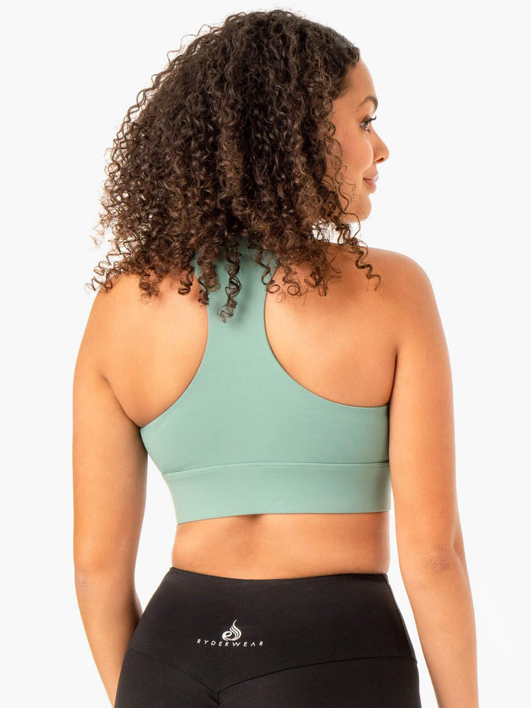 Sujetadores Deportivos Ryderwear Focus Contour Mujer Verde Oliva | GISTQ6318