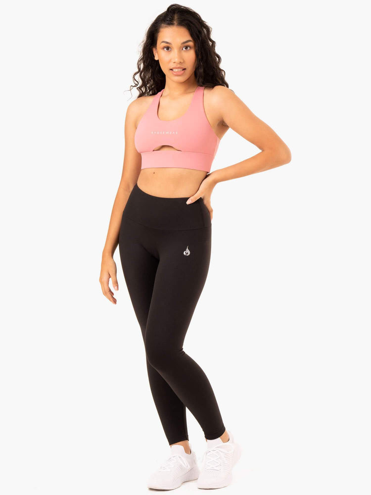 Sujetadores Deportivos Ryderwear Focus Contour Mujer Rosas | LPHBS4251