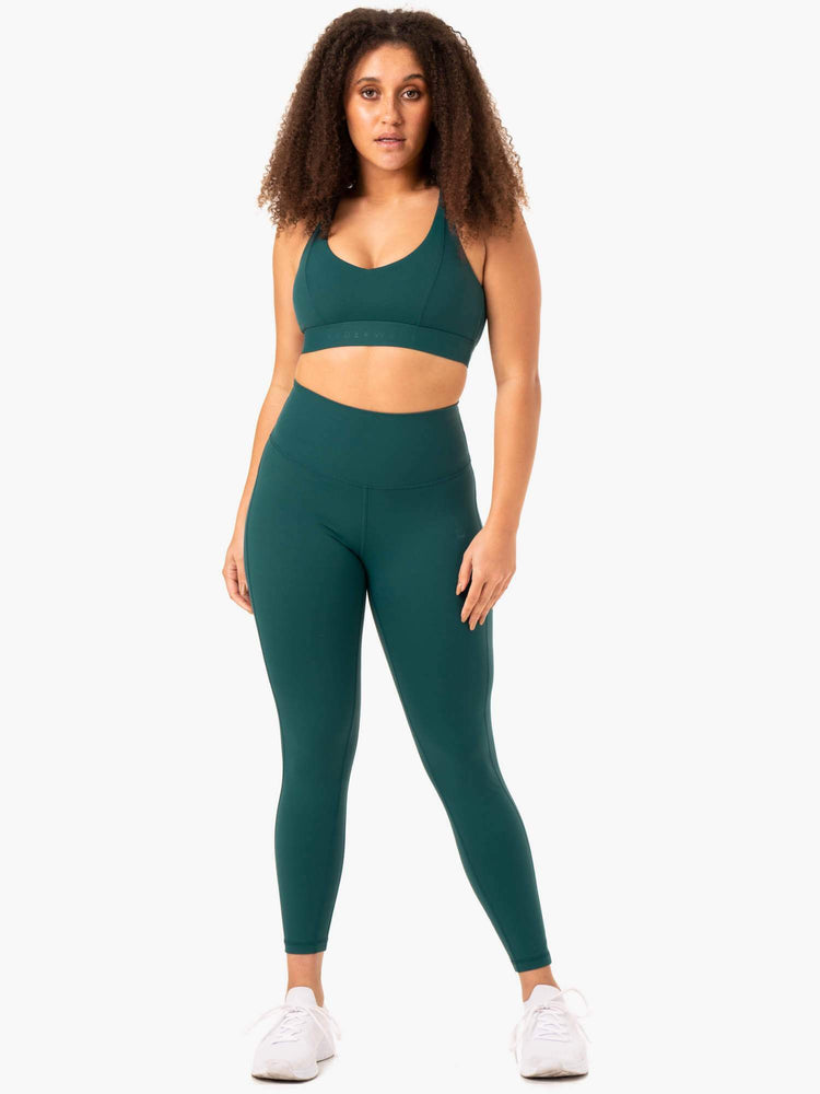 Sujetadores Deportivos Ryderwear Nkd Align Mujer Turquesa | NPBAD4360