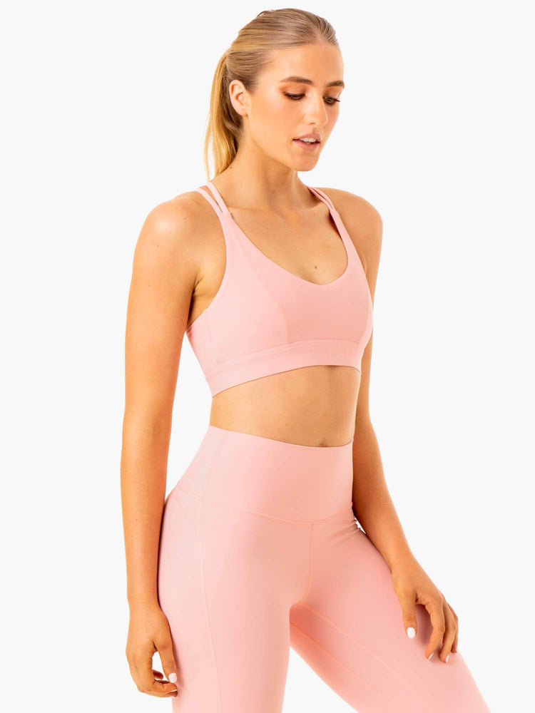 Sujetadores Deportivos Ryderwear Nkd Align Mujer Rosas | UPYRL2418