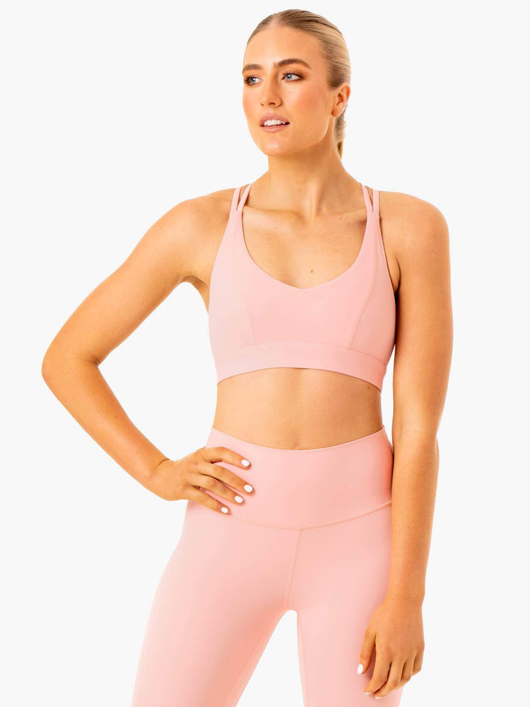 Sujetadores Deportivos Ryderwear Nkd Align Mujer Rosas | UPYRL2418