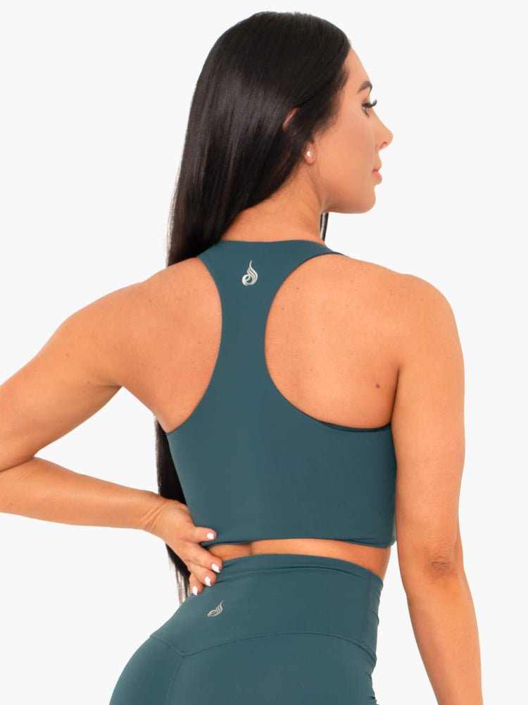 Sujetadores Deportivos Ryderwear Nkd Mujer Turquesa | AJMXV4815