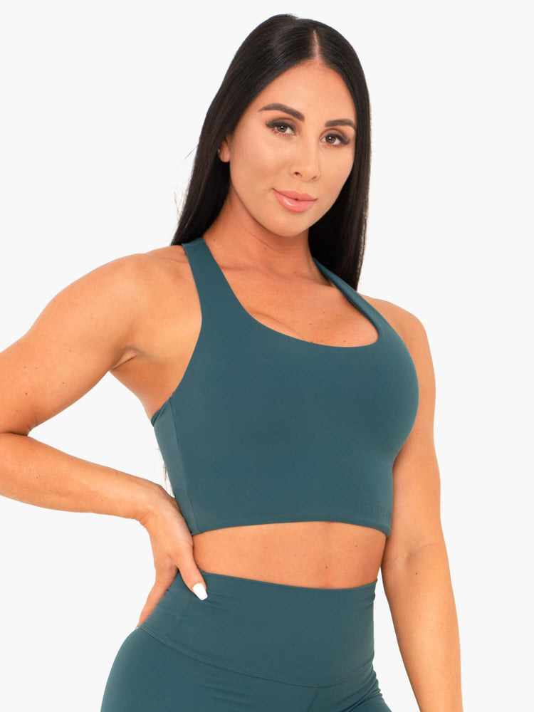 Sujetadores Deportivos Ryderwear Nkd Mujer Turquesa | AJMXV4815