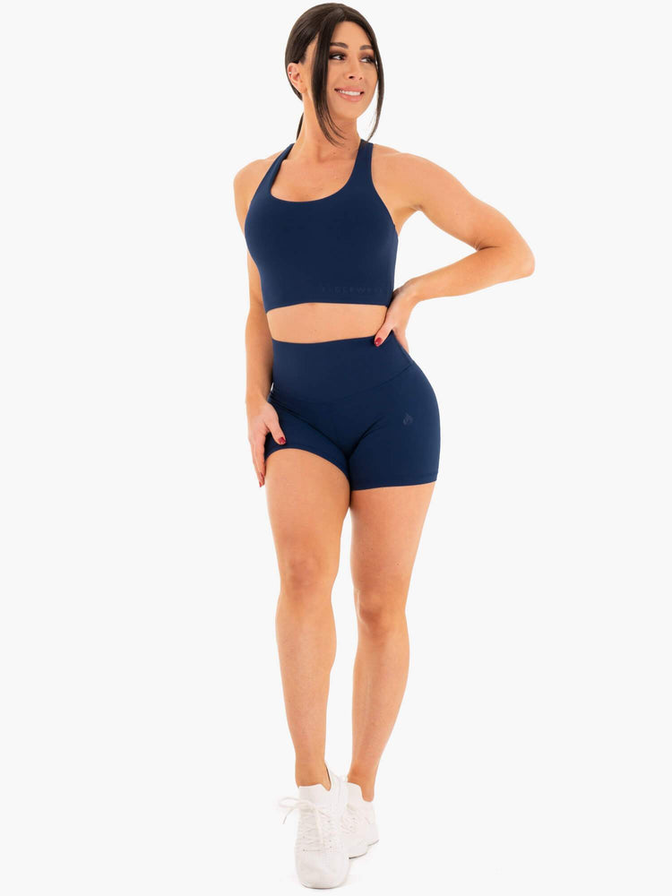 Sujetadores Deportivos Ryderwear Nkd Mujer Azul Marino | CPEKH0513