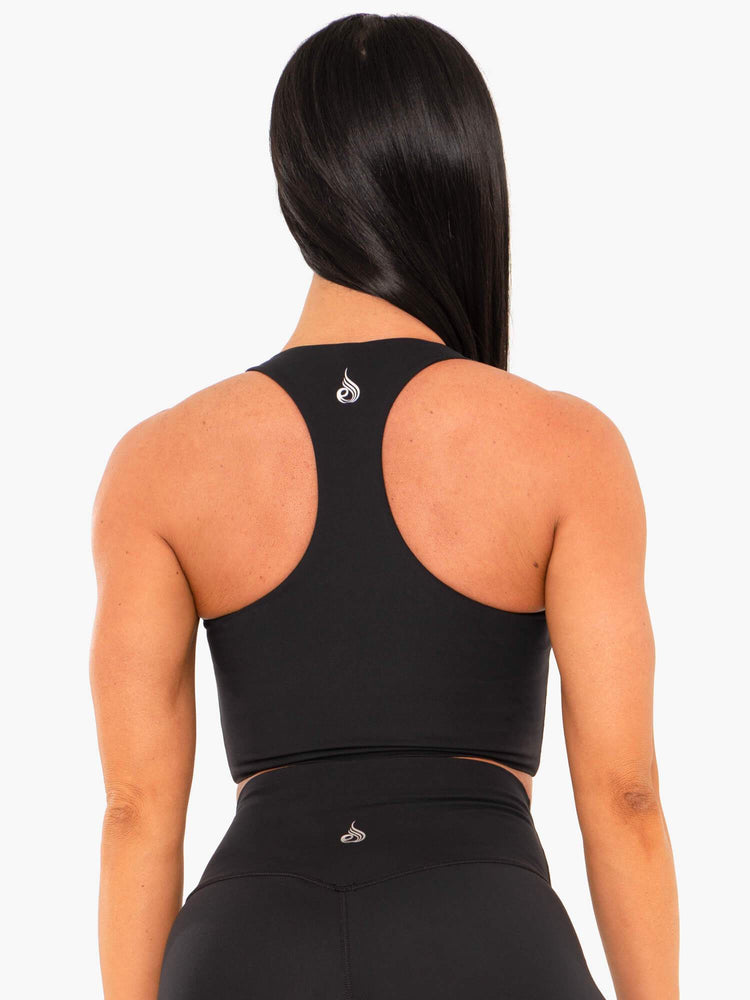 Sujetadores Deportivos Ryderwear Nkd Mujer Negros | IQPHA0458