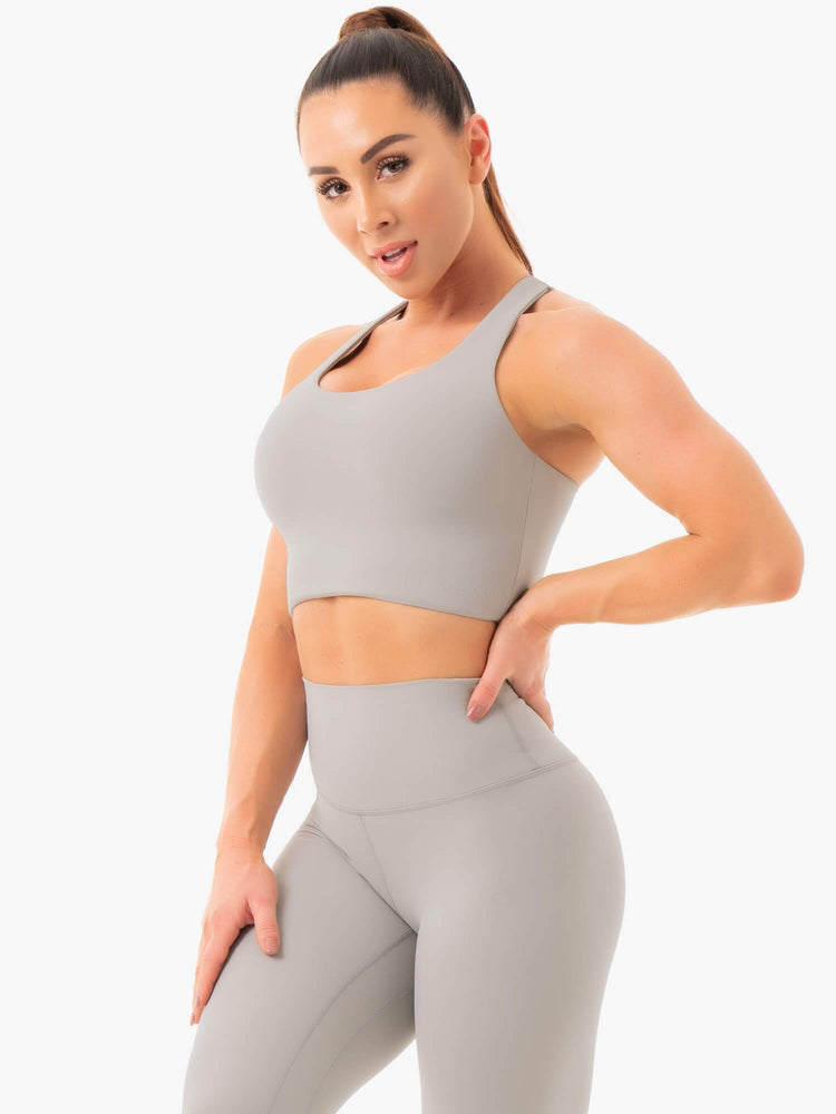 Sujetadores Deportivos Ryderwear Nkd Mujer Grises | WIMXC4037