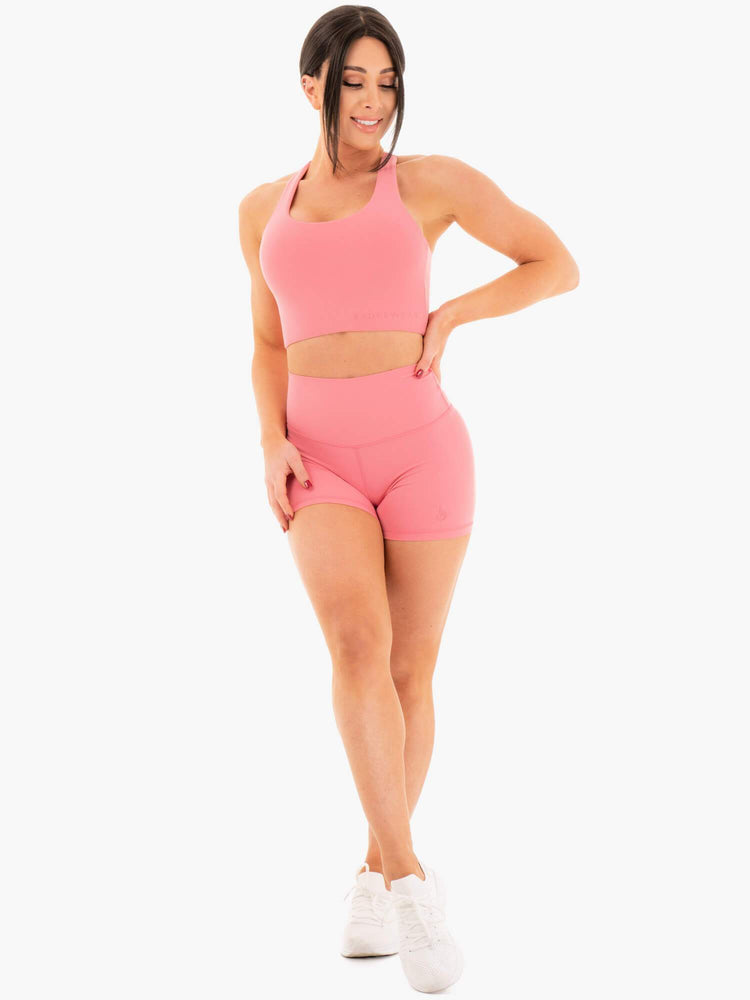 Sujetadores Deportivos Ryderwear Nkd Mujer Rosas | ZHFBL8304
