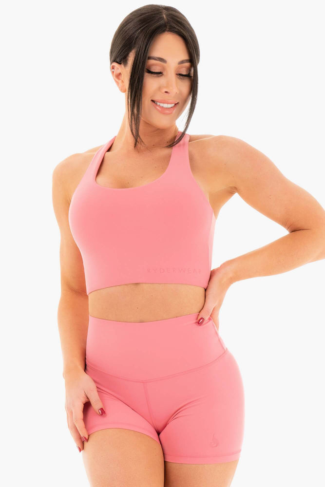 Sujetadores Deportivos Ryderwear Nkd Mujer Rosas | ZHFBL8304