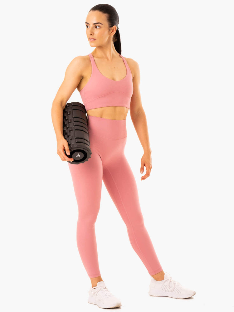 Sujetadores Deportivos Ryderwear Nkd Refine Mujer Rosas | CMJUY9085