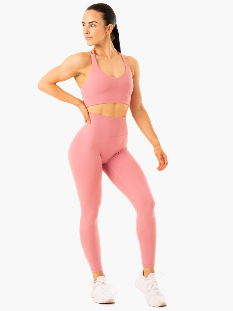 Sujetadores Deportivos Ryderwear Nkd Refine Mujer Rosas | CMJUY9085