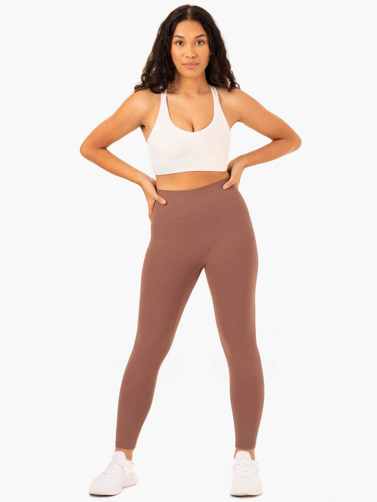 Sujetadores Deportivos Ryderwear Nkd Refine Mujer Blancos | JYZPI7693