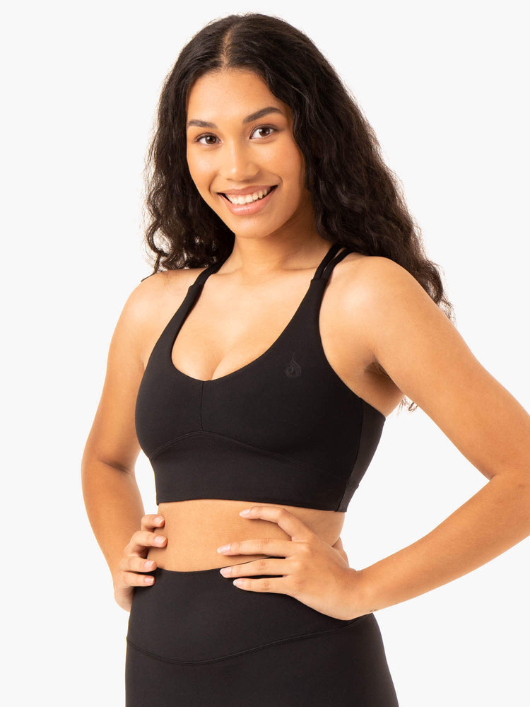Sujetadores Deportivos Ryderwear Nkd Refine Mujer Negros | PNBFX5123