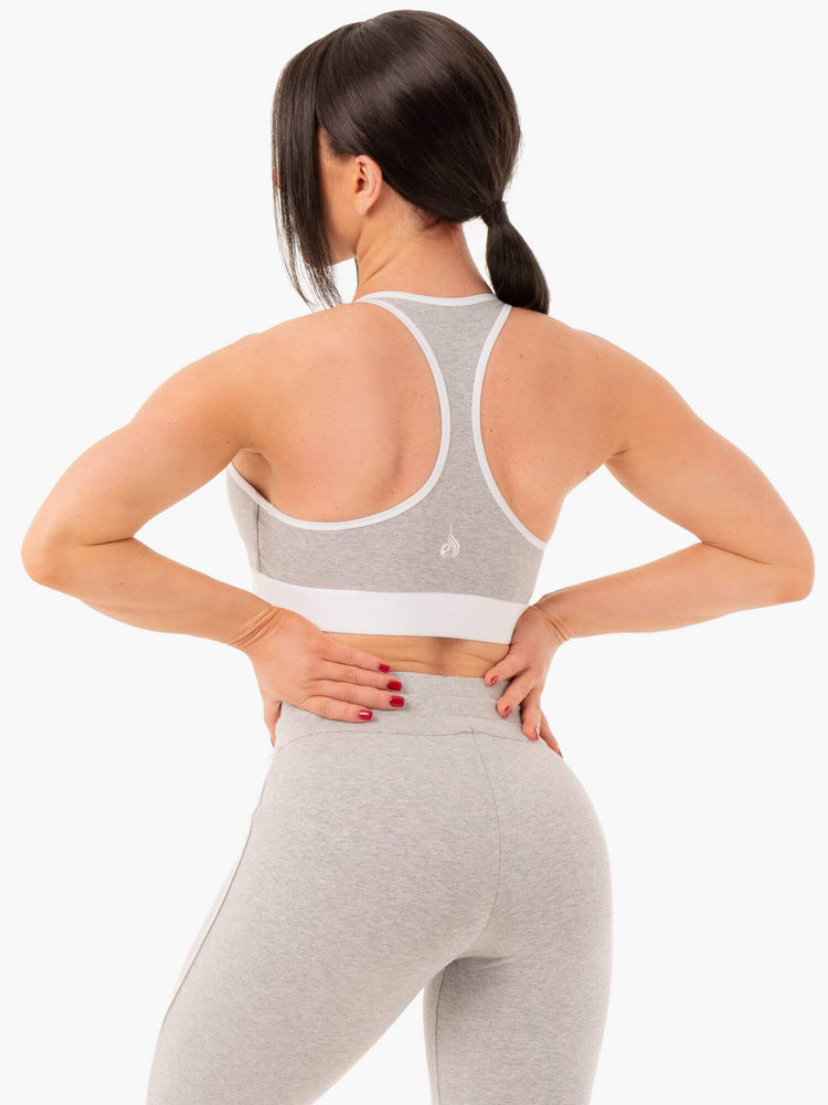 Sujetadores Deportivos Ryderwear Pista Mujer Grises | ABHJC5237