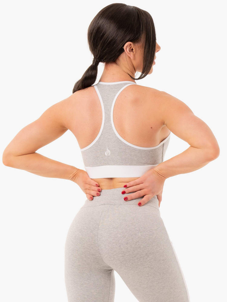 Sujetadores Deportivos Ryderwear Pista Mujer Grises | ABHJC5237