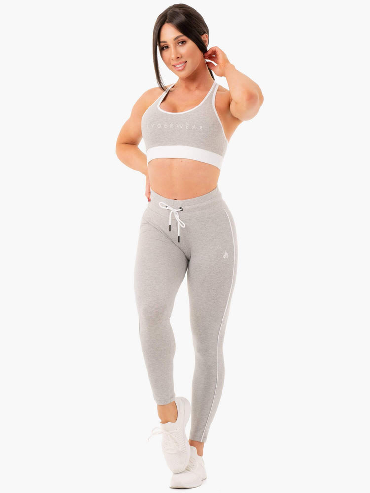 Sujetadores Deportivos Ryderwear Pista Mujer Grises | ABHJC5237