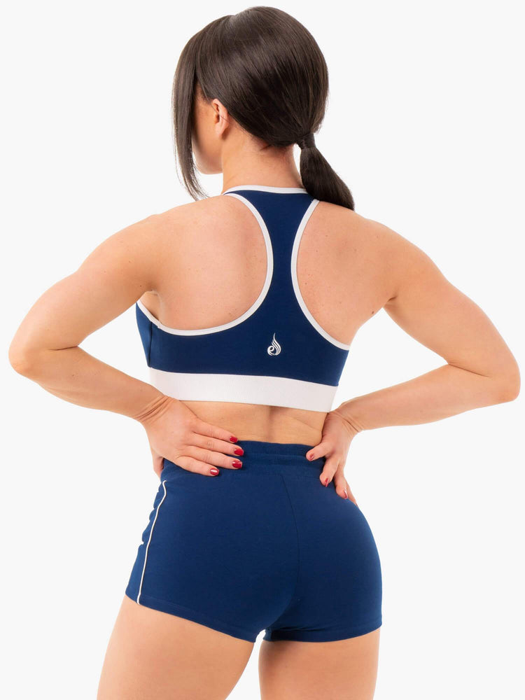 Sujetadores Deportivos Ryderwear Pista Mujer Azul Marino | SZOAR9675