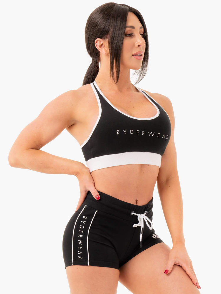 Sujetadores Deportivos Ryderwear Pista Mujer Negros | XYHFE3614