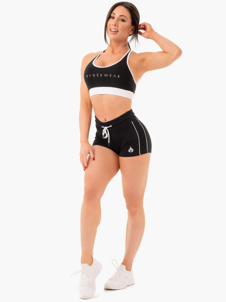 Sujetadores Deportivos Ryderwear Pista Mujer Negros | XYHFE3614