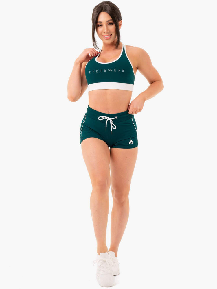 Sujetadores Deportivos Ryderwear Pista Mujer Turquesa | YAGQT7316