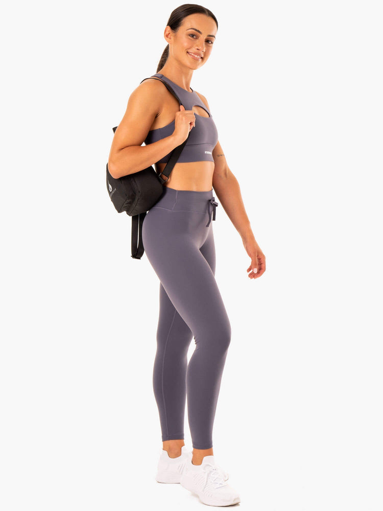 Sujetadores Deportivos Ryderwear Replay Cut Out Mujer Grises | HBMEG3518
