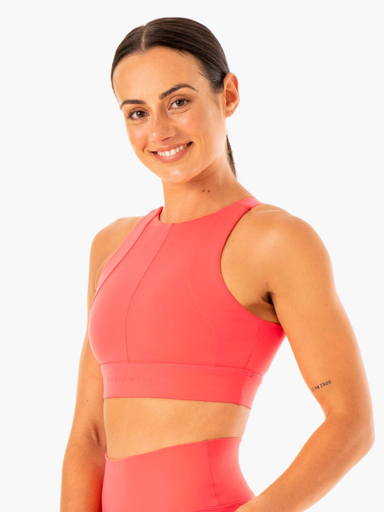 Sujetadores Deportivos Ryderwear Reset High Impact Mujer Rojos | DAGRI5928