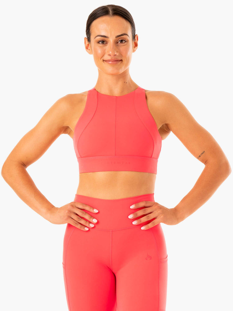 Sujetadores Deportivos Ryderwear Reset High Impact Mujer Rojos | DAGRI5928