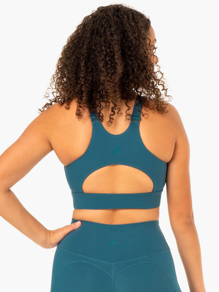 Sujetadores Deportivos Ryderwear Reset High Impact Mujer Turquesa | KIAXY7491