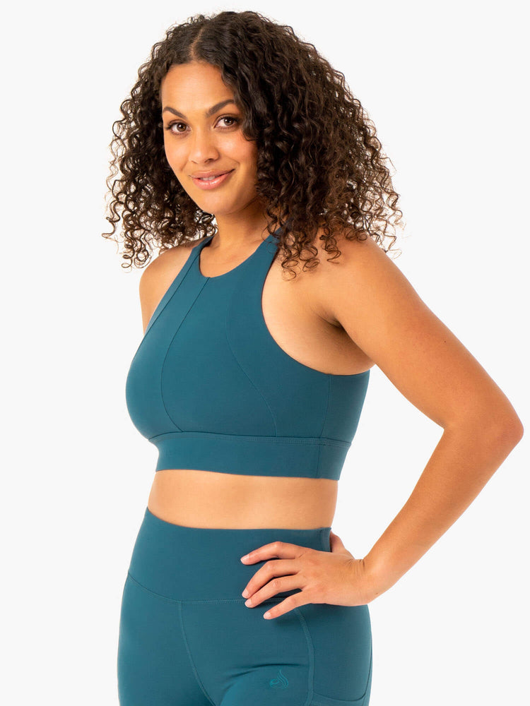 Sujetadores Deportivos Ryderwear Reset High Impact Mujer Turquesa | KIAXY7491