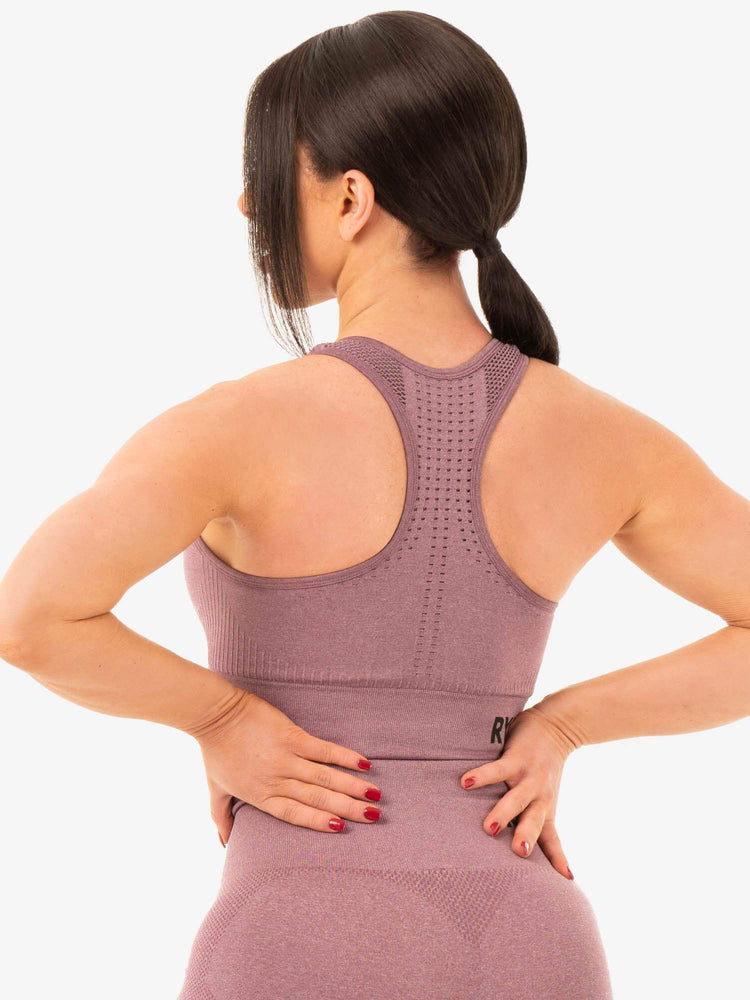 Sujetadores Deportivos Ryderwear Seamless Staples Mujer Morados | YROFE7158