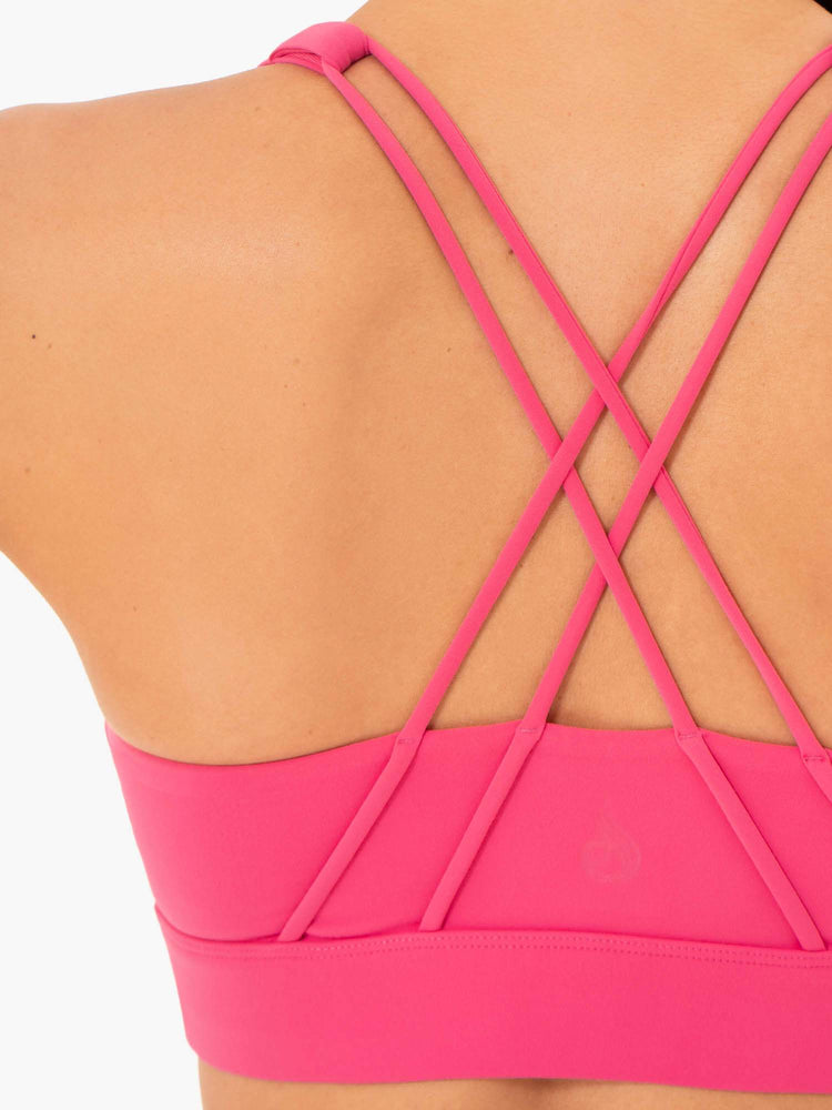 Sujetadores Deportivos Ryderwear Sola Mujer Rosas | DWBMQ6283