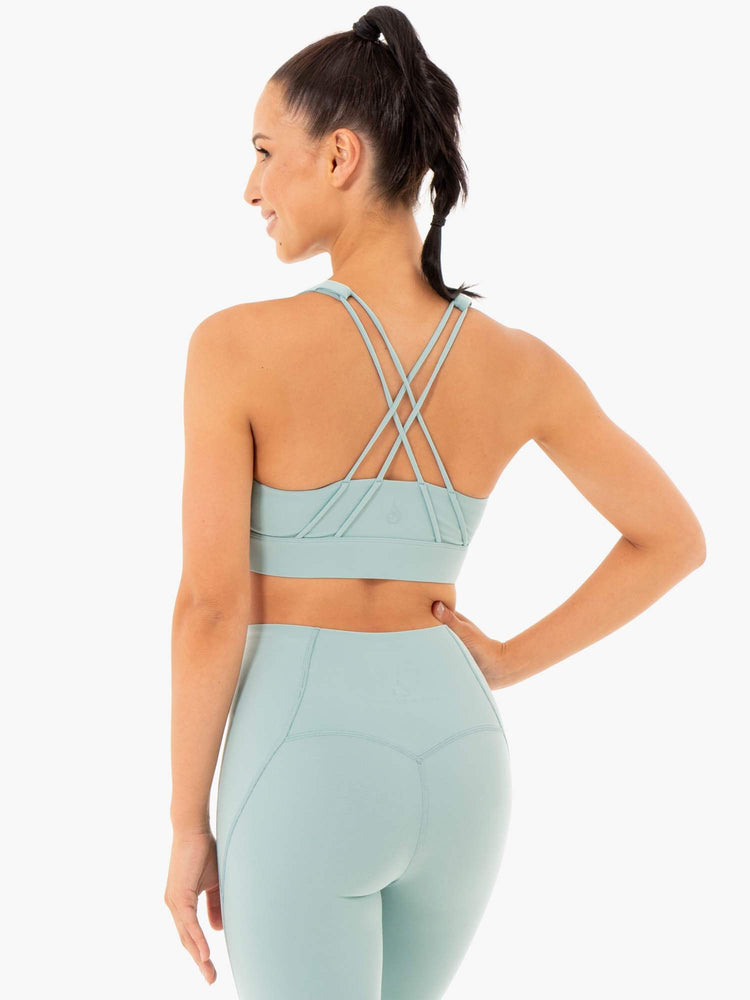 Sujetadores Deportivos Ryderwear Sola Mujer Azules | UTYBX1368