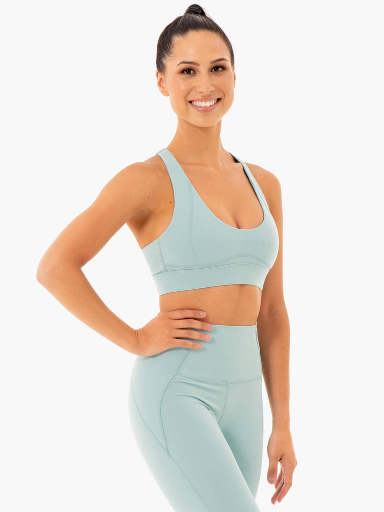 Sujetadores Deportivos Ryderwear Sola Mujer Azules | UTYBX1368
