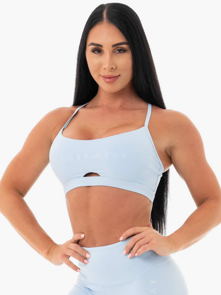 Sujetadores Deportivos Ryderwear Staples Mujer Azules | YNWKR8034