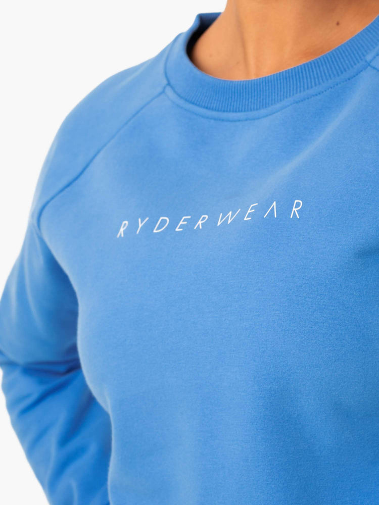 Suéteres Ryderwear Motion Mujer Azules | WCERA9871