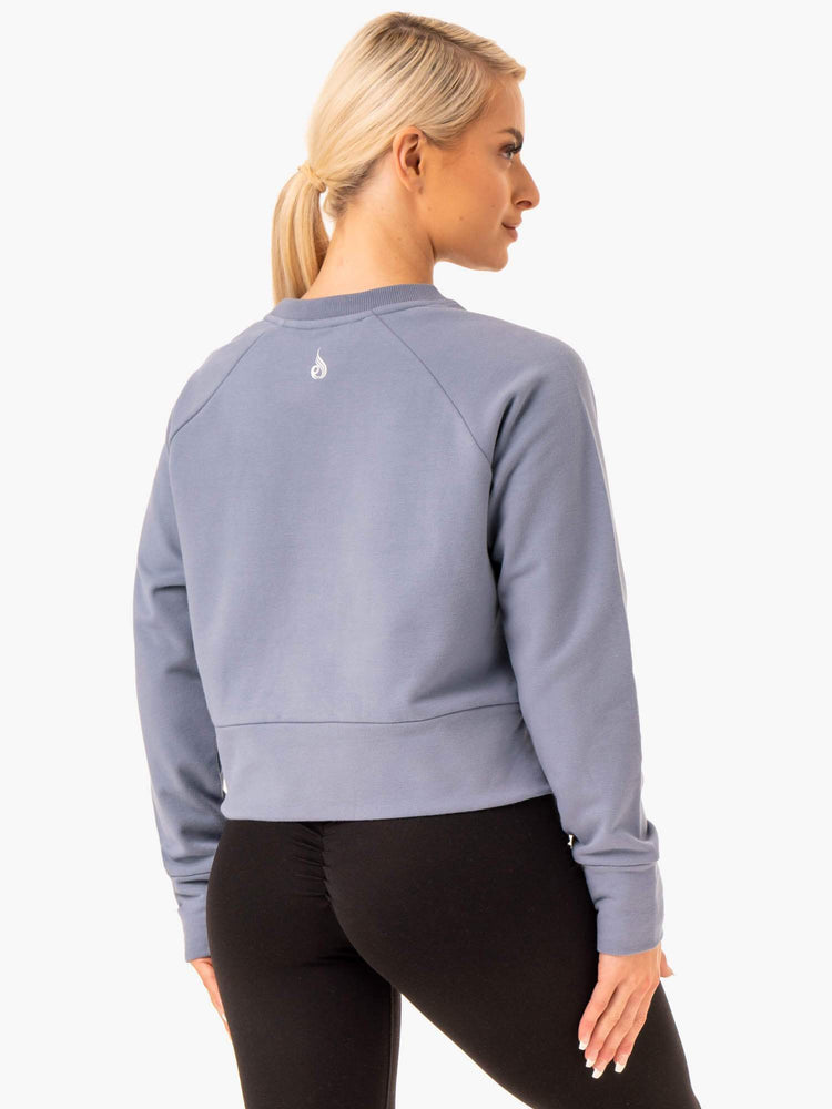 Suéteres Ryderwear Motion Mujer Grises | RAZGY7839
