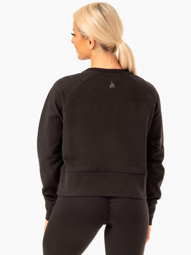 Suéteres Ryderwear Motion Mujer Negros | IYFCR5736