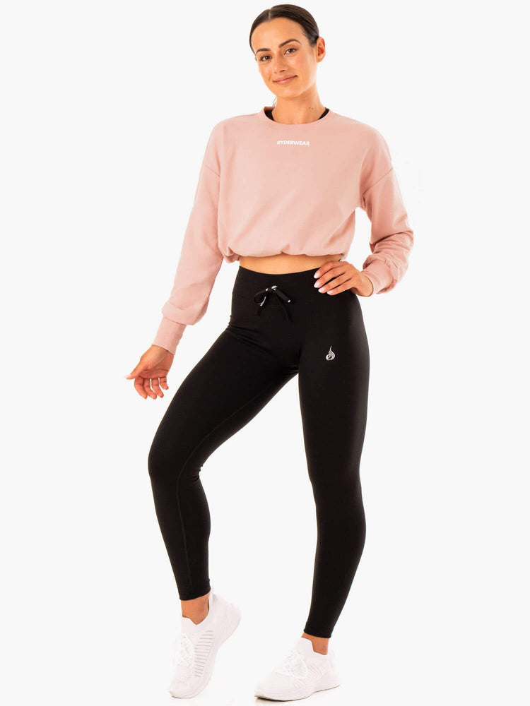 Suéteres Ryderwear Replay Mujer Beige | IBHTY0426
