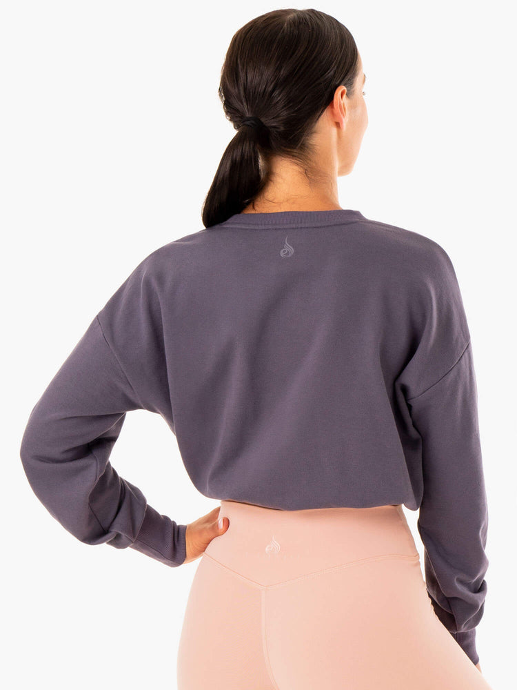 Suéteres Ryderwear Replay Mujer Grises | MSCJG1386