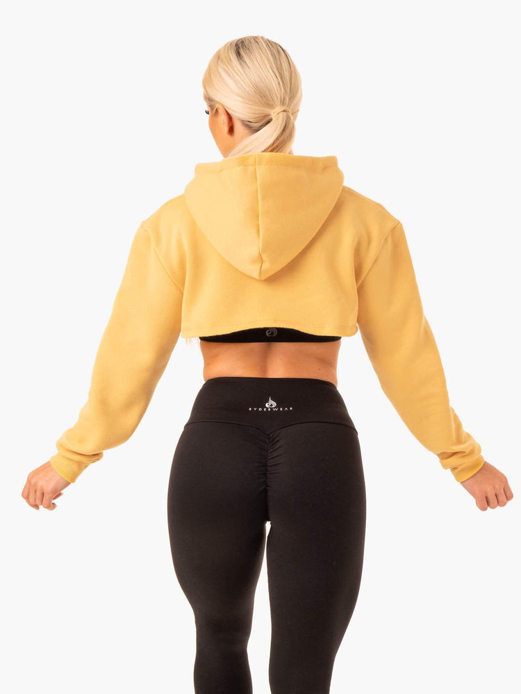 Suéteres Ryderwear Staples Super Crop Mujer Mango | CPDEO7325