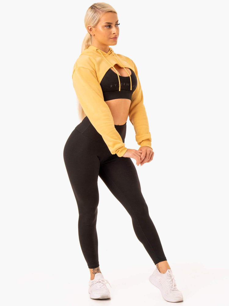 Suéteres Ryderwear Staples Super Crop Mujer Mango | CPDEO7325