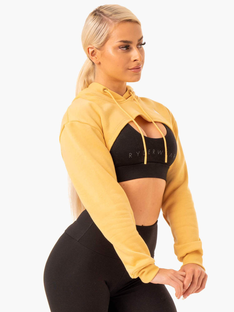 Suéteres Ryderwear Staples Super Crop Mujer Mango | CPDEO7325
